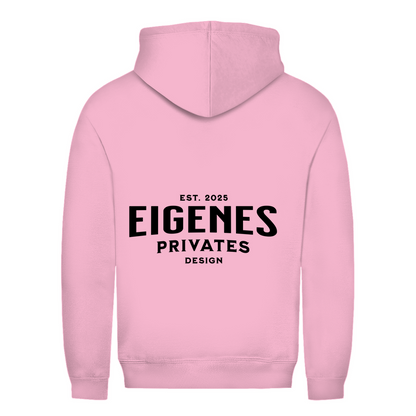 Damen Hoodie Personalisiert Druck Vorder- u. Rückseite