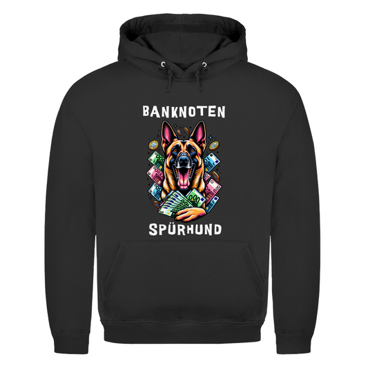 Herren Hoodie Malinois Banknotenspürhund