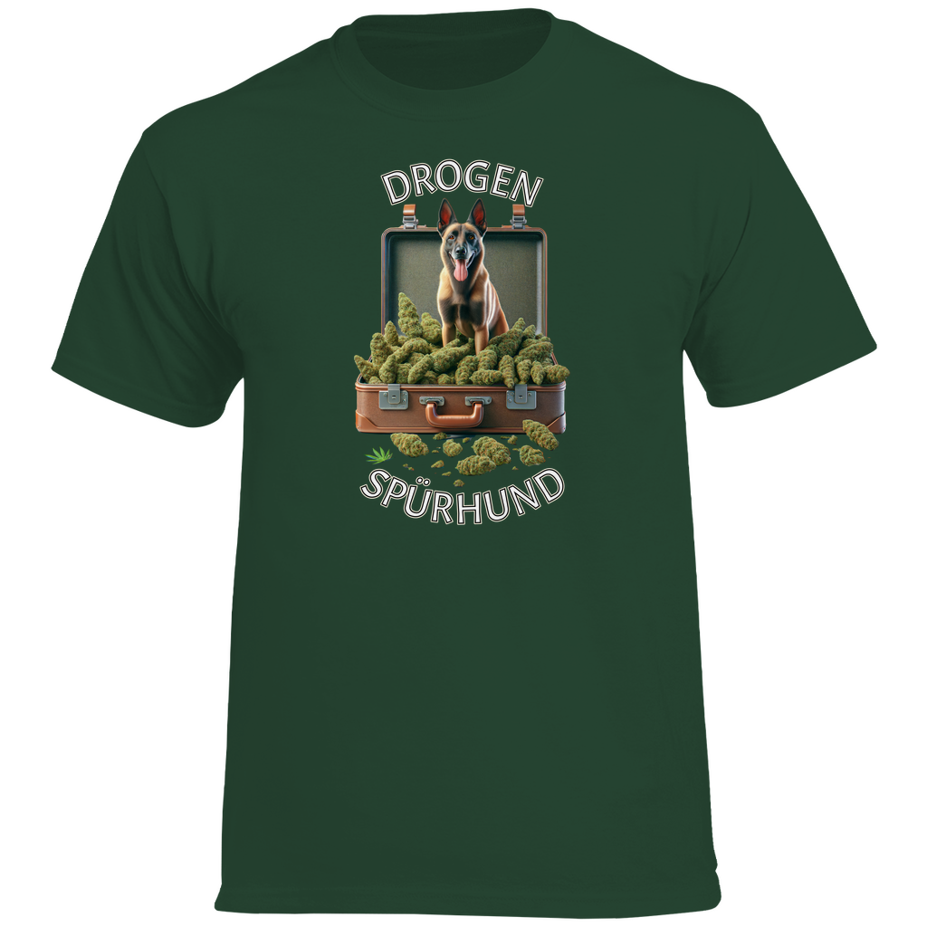 Drogen-Spürhund Malinois Shirt – K9-Edition für Hundefans