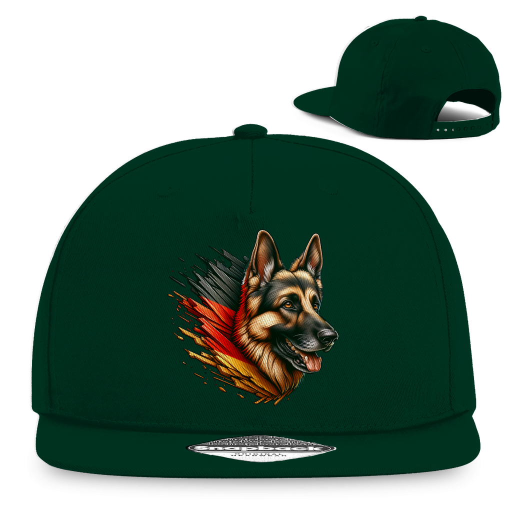 Basecap Deutscher Schäferhund mit. Deutschland Flagge