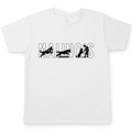 Herren T-Shirt Malinois Schriftzug mit aktiven Mali Motiven