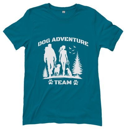 T-Shirt Dog Adventure Team für Damen