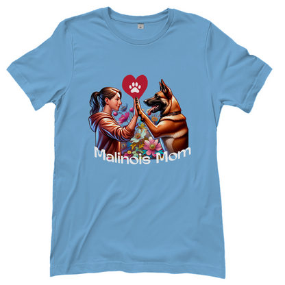 Damen T-Shirt Malinois Mom