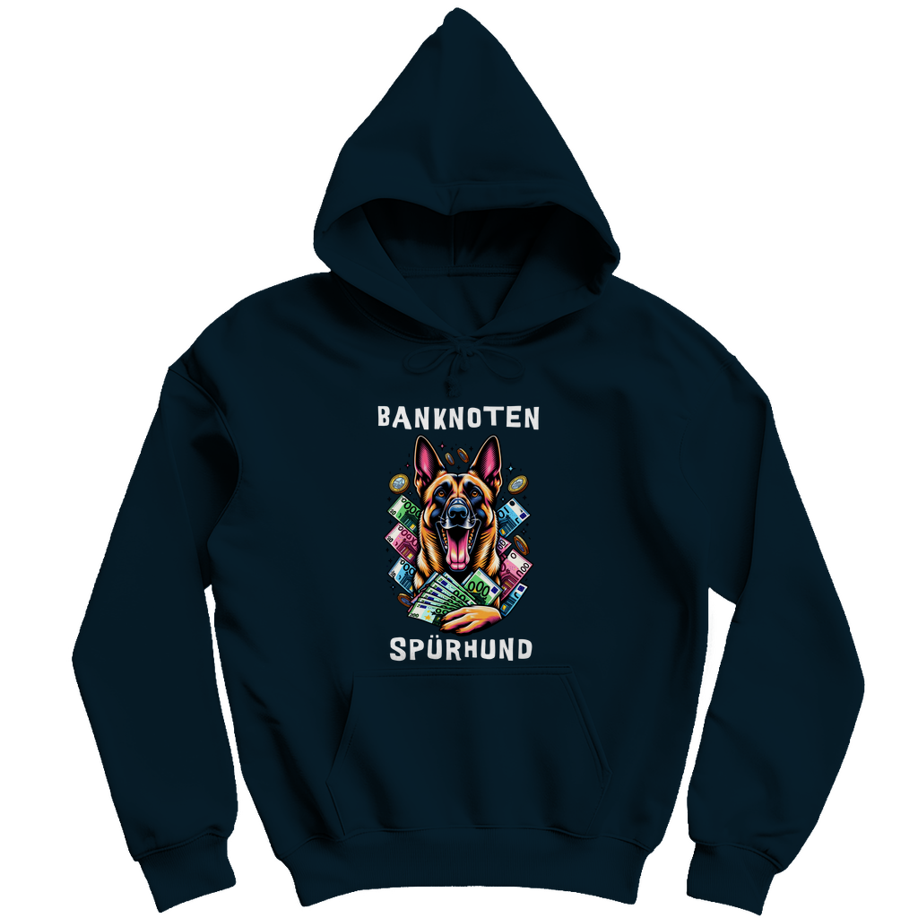 Herren Hoodie Malinois Banknotenspürhund