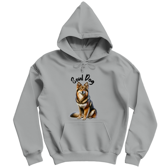 Herren Hoodie Harzer Fuchs mit Schriftzug "Soul Dog"