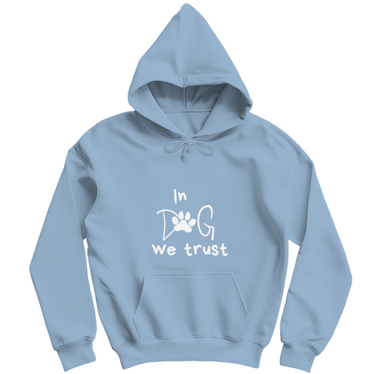 Herren Hoodie in Dog we trust