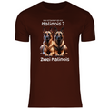 Zwei Malinois T-Shirt – doppelte Power für echte Hundefans
