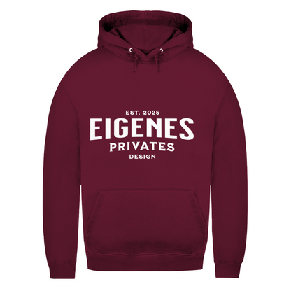 Damen Hoodie Personalisiert Druck Vorder- u. Rückseite