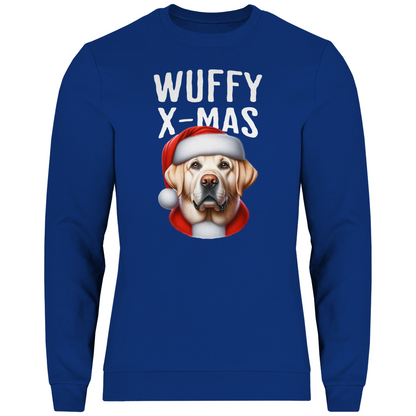 Sweatshirt X-Mas Golden Retriever Herren/Unisex