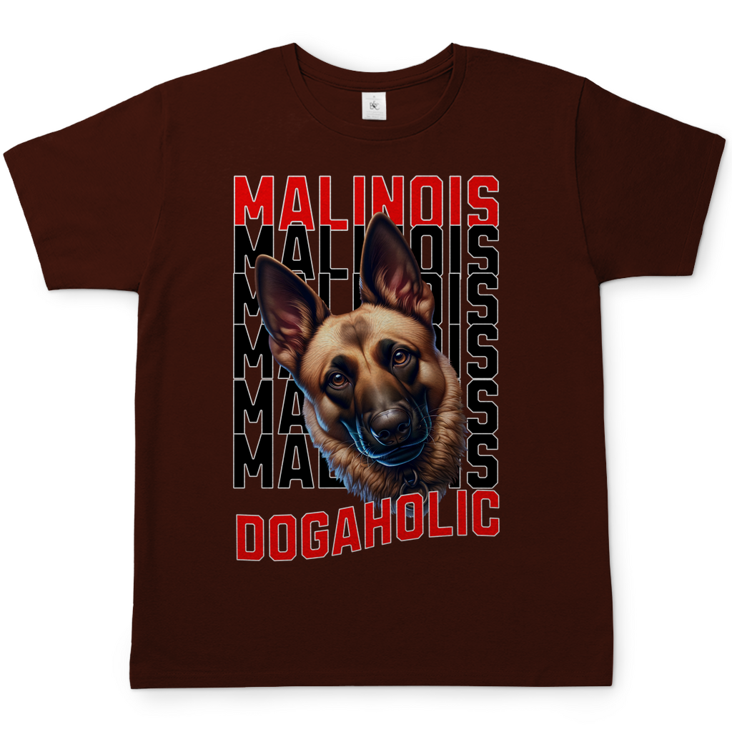 Malinois Dogaholic T-Shirt  Herren
