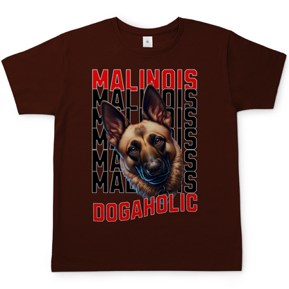 Malinois Dogaholic T-Shirt  Herren