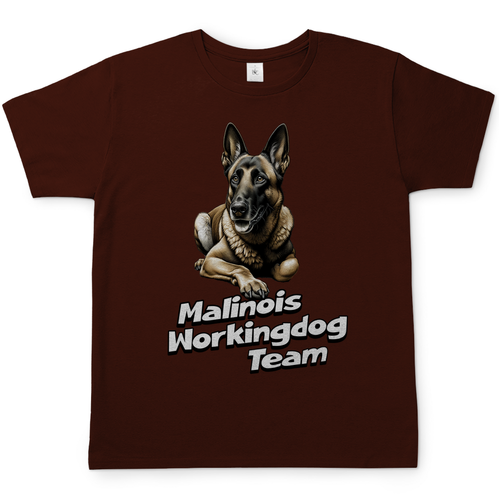 Herren T-Shirt Malinois Workingdog Team