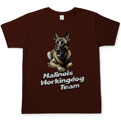 Herren T-Shirt Malinois Workingdog Team