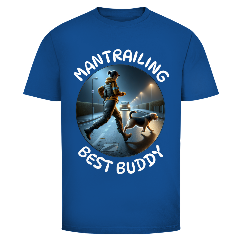 Mantrailing - Best Buddy Herren T-Shirt