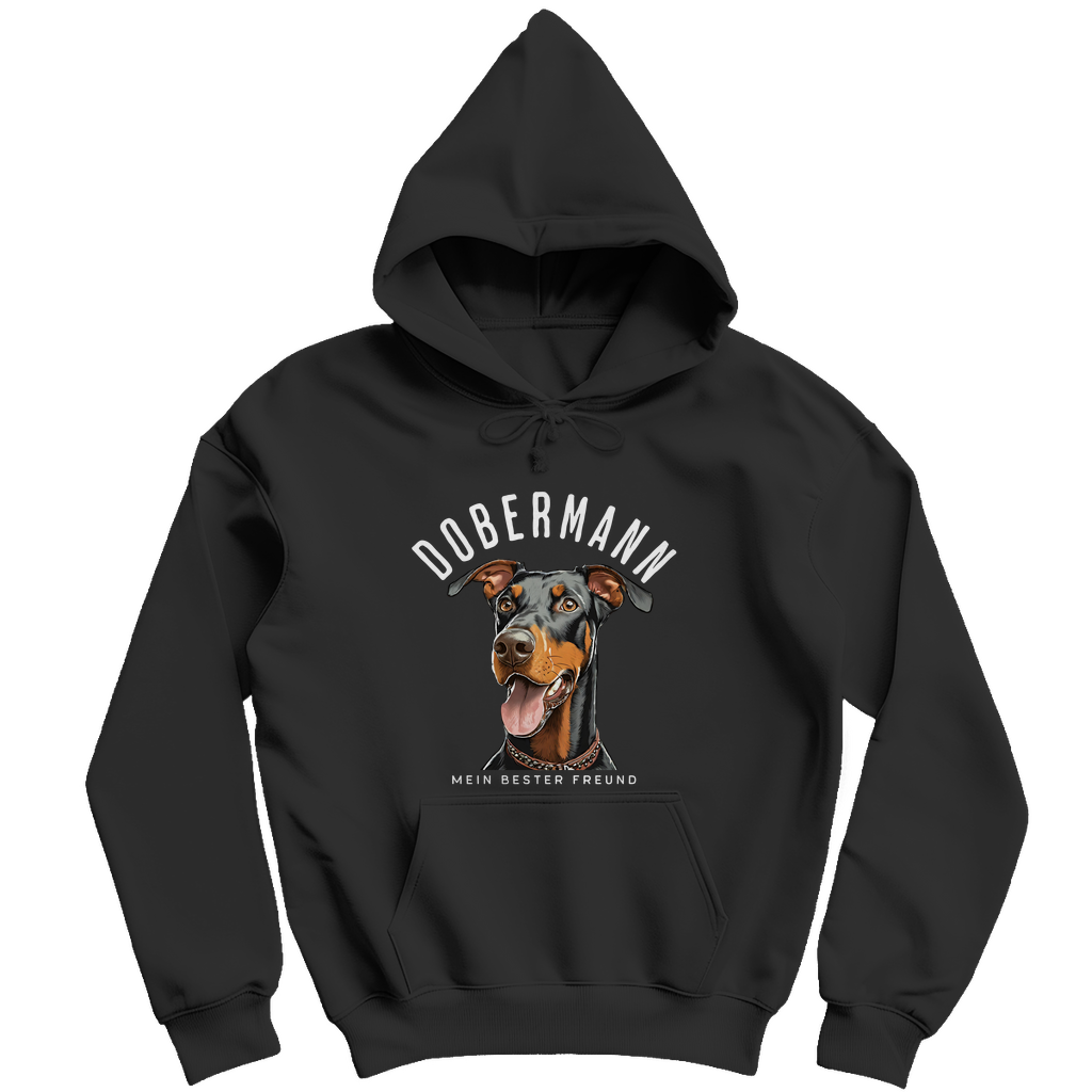 Herren Hoodie Dobermann