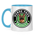 Tasse zweifarbig Hunde Papa Malinois