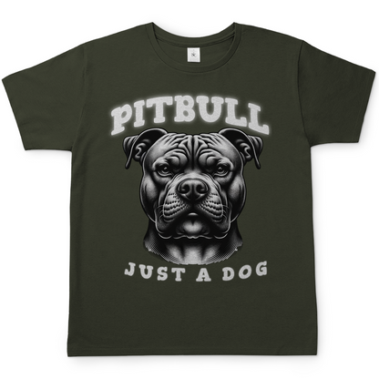 Pitbull - Just a Dog, Herren T-Shirt