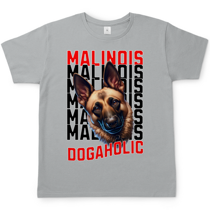 Malinois Dogaholic T-Shirt  Herren
