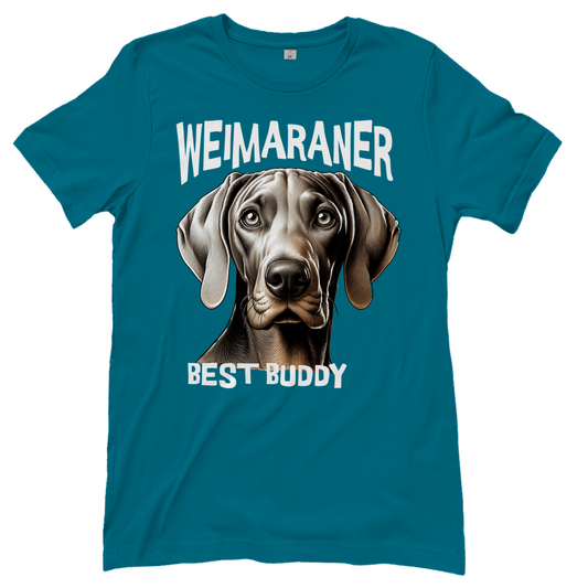 Damen T-Shirt Weimaraner Kopf