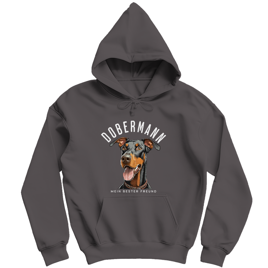 Herren Hoodie Dobermann