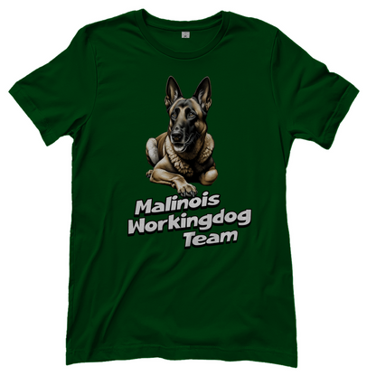 Damen T-Shirt Malinois Workingdog Team