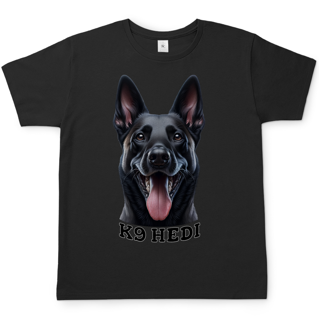 Hundeshirt mit Wunschtext, Herren, Unisex