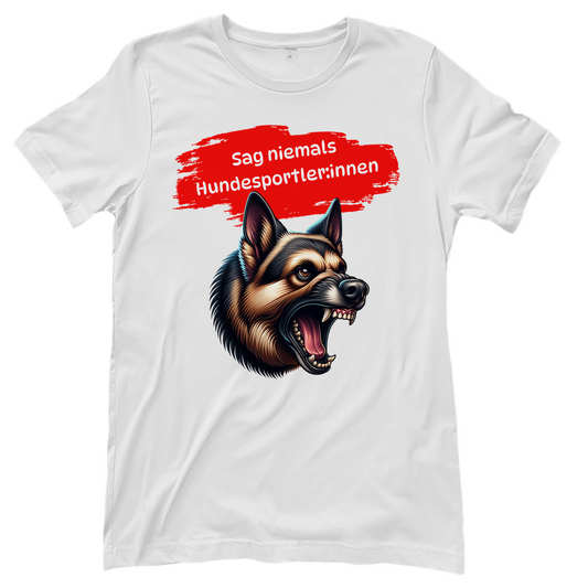 Deutscher Schäferhund Gendersprache Damen T-Shirt