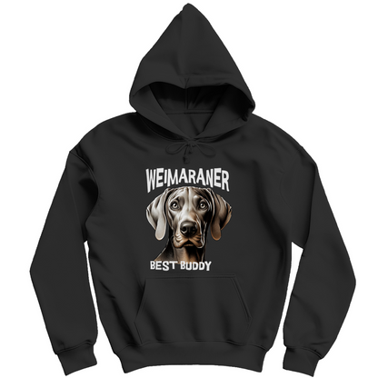 Herren Hoodie Weimaraner Kopf