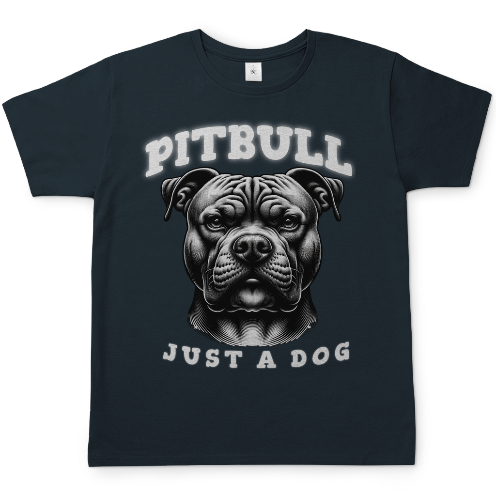 Pitbull - Just a Dog, Herren T-Shirt