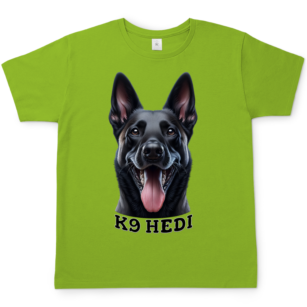 Hundeshirt mit Wunschtext, Herren, Unisex