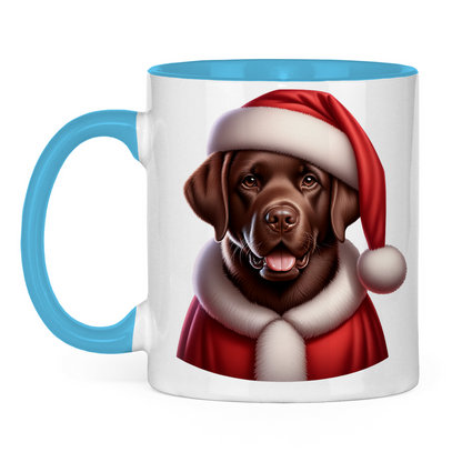Labrador Retriever Weihnachtstasse