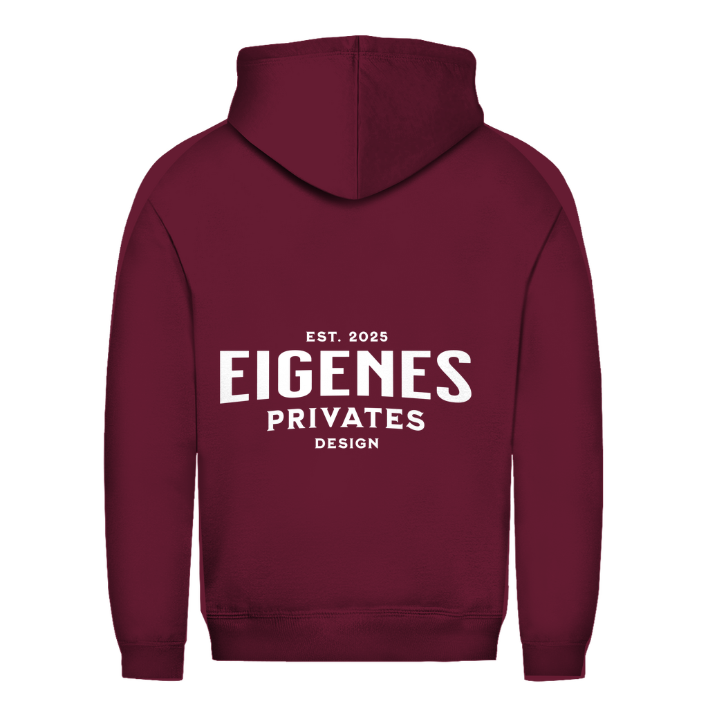 Damen Hoodie Personalisiert Druck Vorder- u. Rückseite