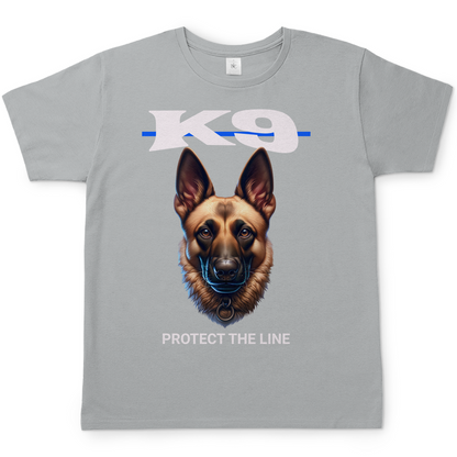 Herren T-Shirt Thin Blue Line Malinois