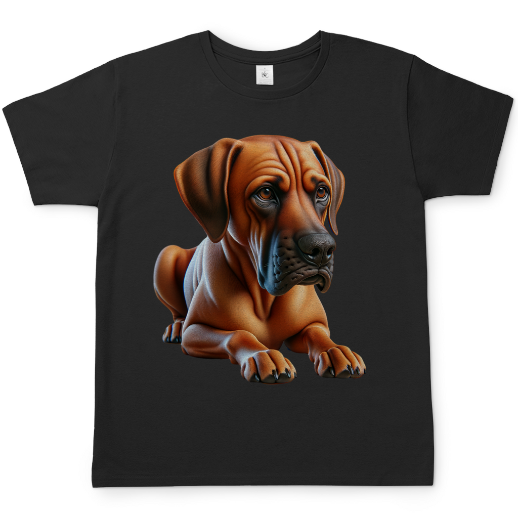 Herren T-Shirt Liegender Ridgeback