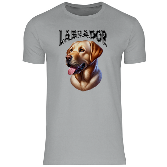 Herren T-Shirt Labrador - Gelb