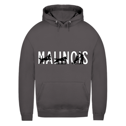 Damen Hoodie Malinois Schriftzug