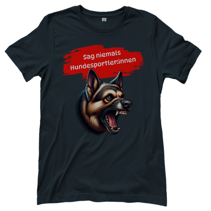 Deutscher Schäferhund Gendersprache Damen T-Shirt
