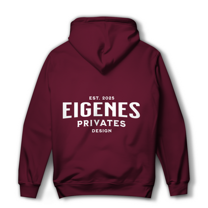 Damen Hoodie Personalisiert Druck Vorder- u. Rückseite