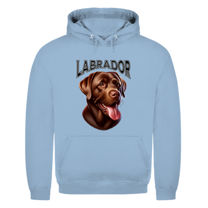 Herren Hoodie Labrador Schoko