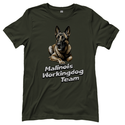 Damen T-Shirt Malinois Workingdog Team