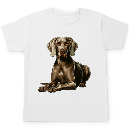 Liegender Weimaraner Herren T-Shirt