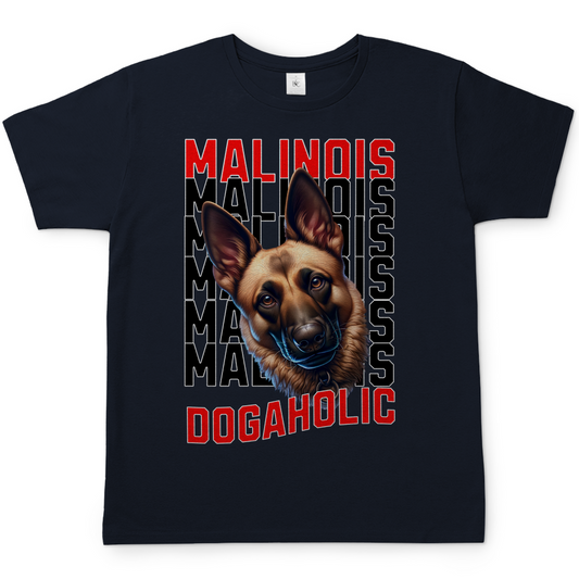 Malinois Dogaholic T-Shirt  Herren