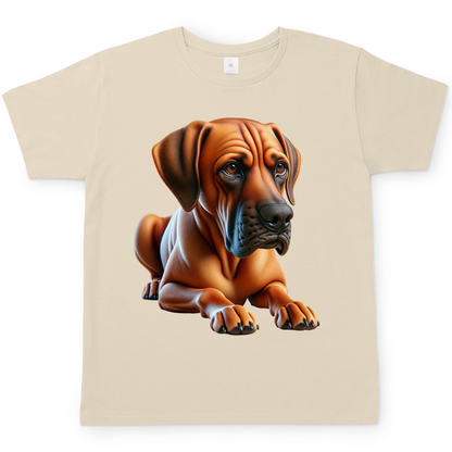 Herren T-Shirt Liegender Ridgeback