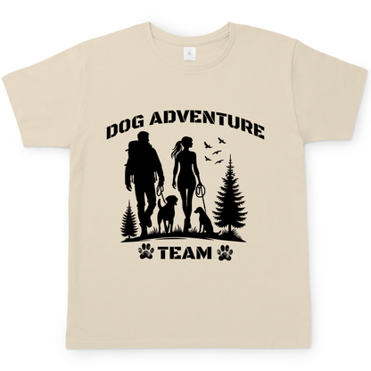 Herren T-Shirt Dog Adventure Team