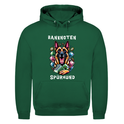 Herren Hoodie Malinois Banknotenspürhund