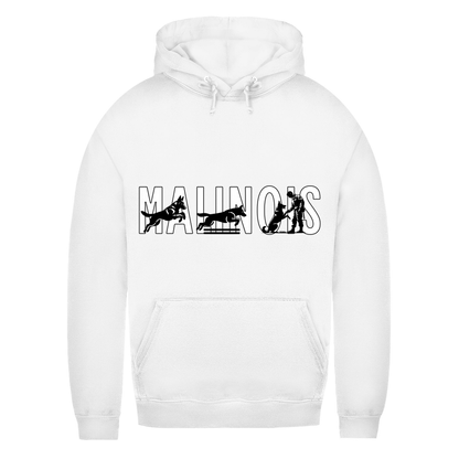 Damen Hoodie Malinois Schriftzug