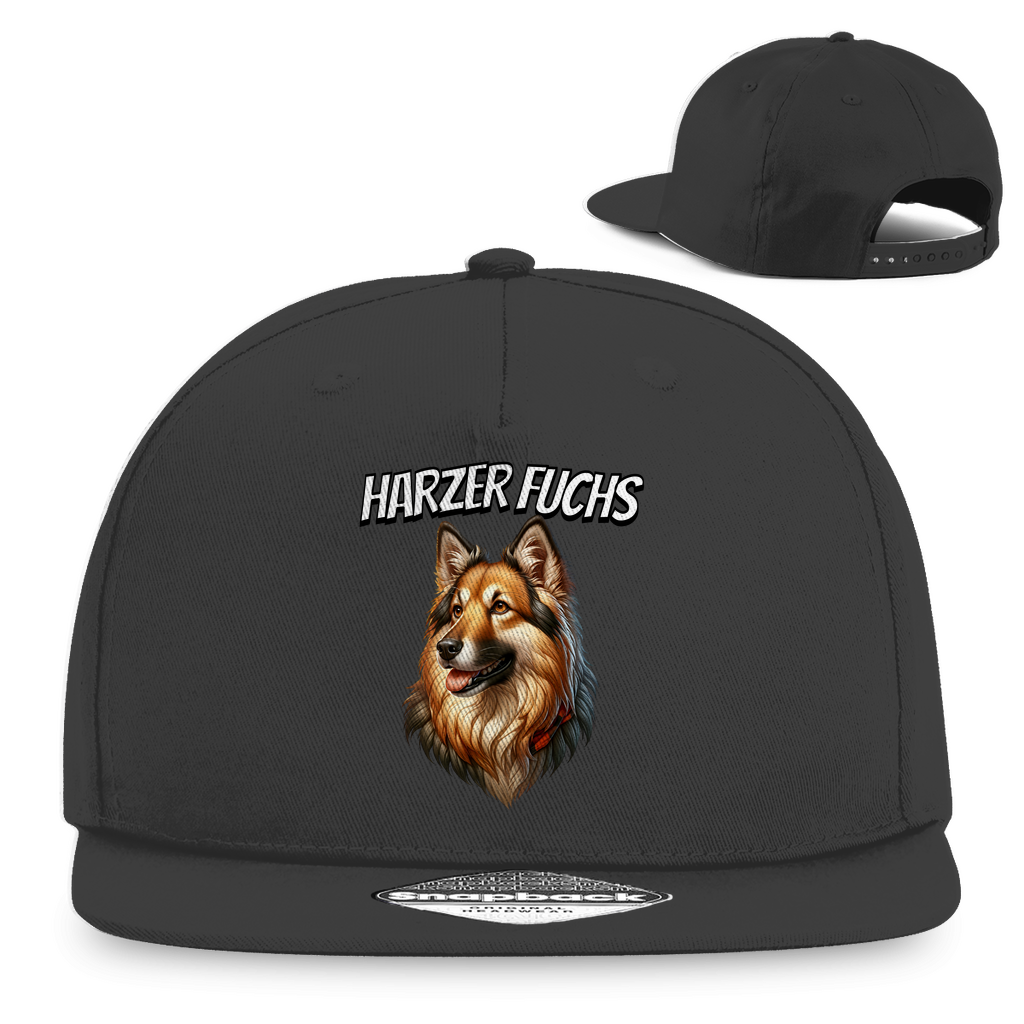 Snapback Basecap Harzer Fuchs Schriftzug und Kopf