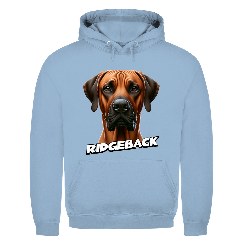 Herren Hoodie Ridgeback Kopf mit Schriftzug