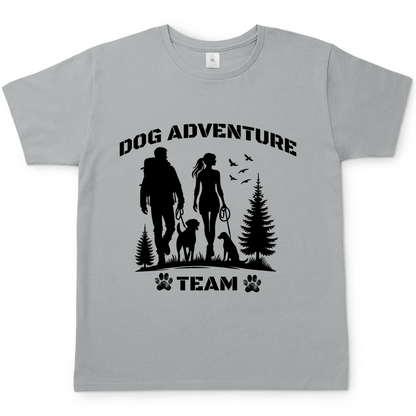 Herren T-Shirt Dog Adventure Team