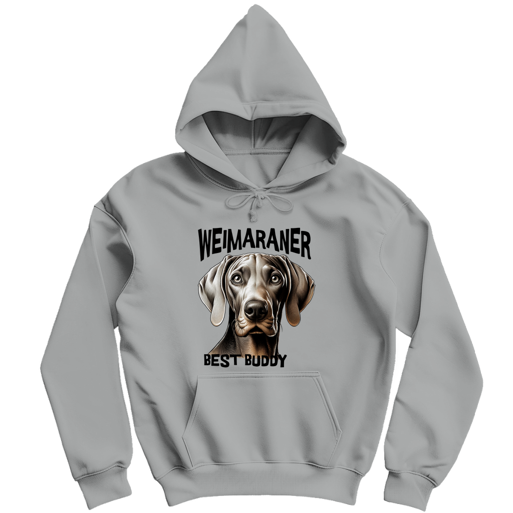 Herren Hoodie Weimaraner Kopf